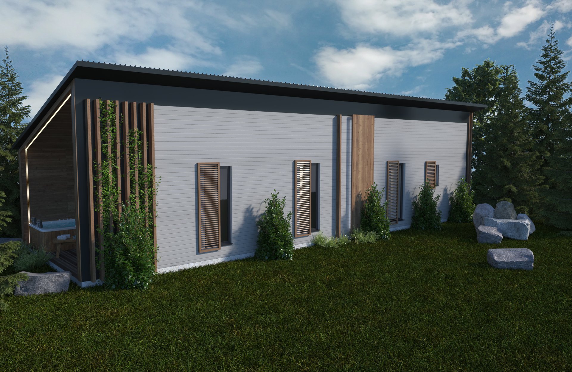 Single chalet at Nivalis Resort & SPA in Cluj County Romania