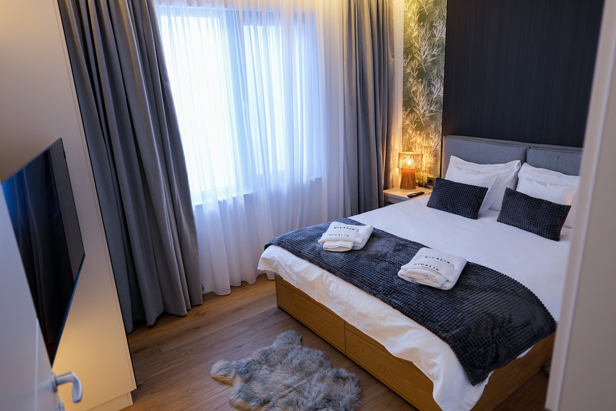 Cozy bedroom atmosphere at Nivalis Resort & SPA